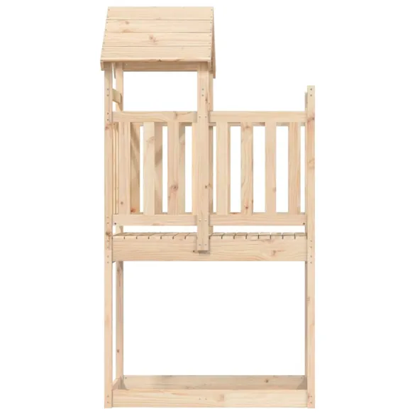 Turn de Joacă Lemn Masiv - 214 cm | Livrare Gratuită