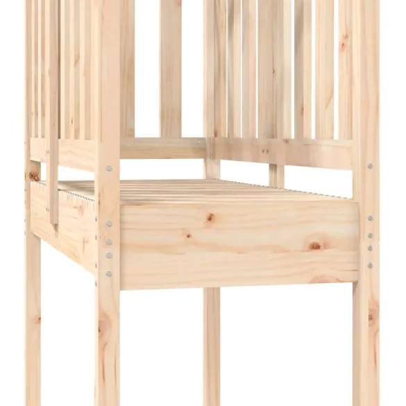 Turn de Joacă Lemn Masiv - 214 cm | Livrare Gratuită