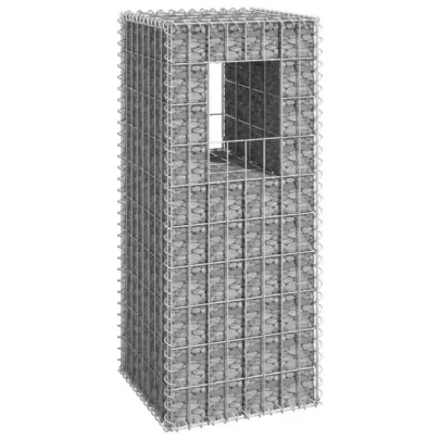 Stâlp Gabion Fier 40x40x100 cm | Decor Gradina | Livrare Gratuita