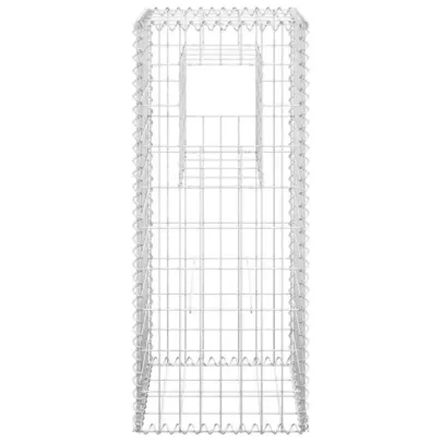 Stâlp Gabion Fier 40x40x100 cm | Decor Gradina | Livrare Gratuita