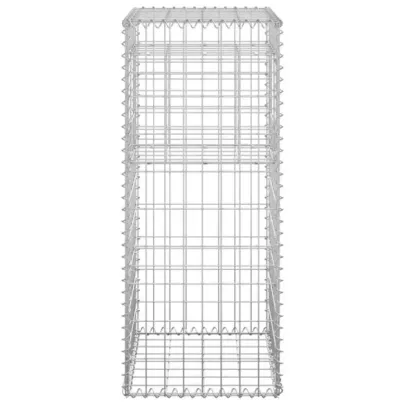 Stâlp Gabion Fier 40x40x100 cm | Decor Gradina | Livrare Gratuita