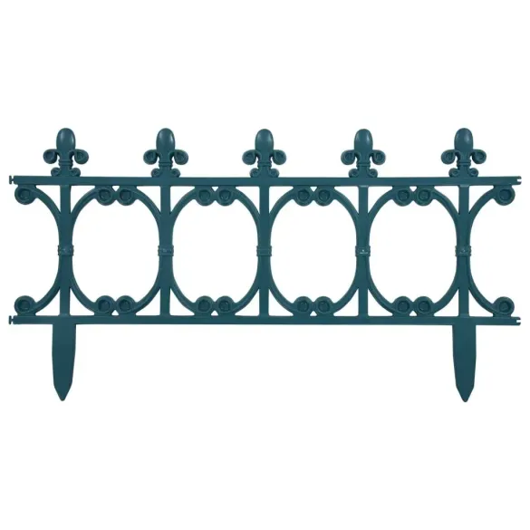 Borduri Gazon Verzi | 16 buc | 10m | PP Rezistent