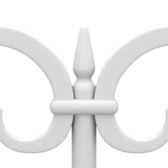 Borduri Gazon Alb | 17 bucăți | 10m | PP | Livrare Gratuită