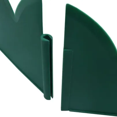 Borduri Gazon Verde - 10 buc. - 65x15 cm - PP