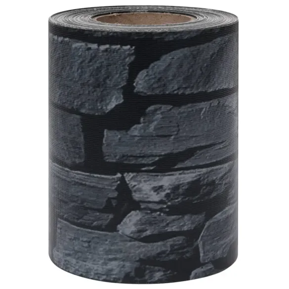 Panou Intimitate Grădină PVC - Aspect Piatră | Livrare Gratuită