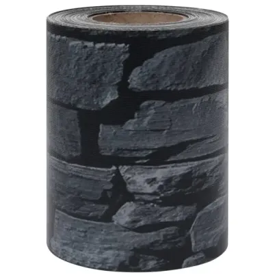 Panou Intimitate Grădină PVC - Aspect Piatră | Livrare Gratuită