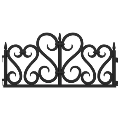 Borduri Gazon Negre | 17 buc | 10m | PP | Livrare Gratuita