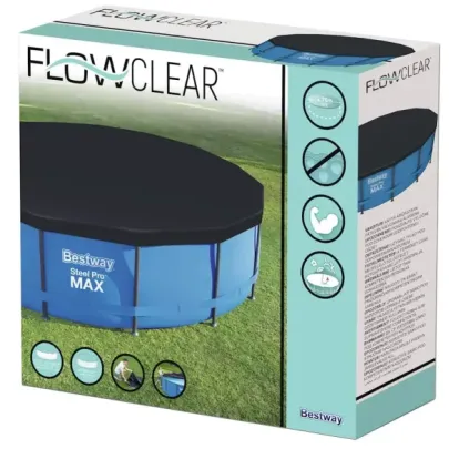 Prelată protectie piscină Flowclear 457 cm - Bestway