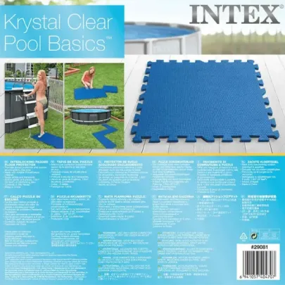 Protecții Podea Piscină Intex - 8 bucăți - 50x50 cm
