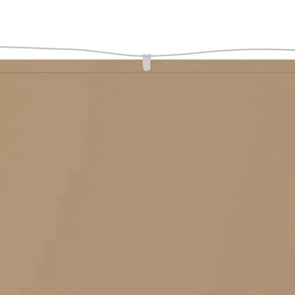 Copertină Verticală Gri Taupe 140x420 cm - Oxford Rezistent