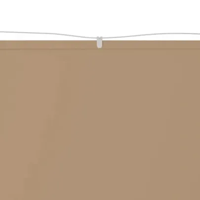 Copertină Verticală Gri Taupe 140x420 cm - Oxford Rezistent