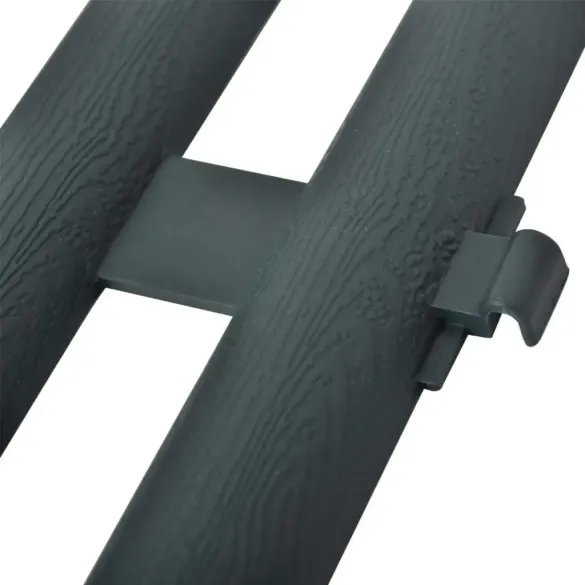 Gard Decorativ Peluză Verde - 10m - Livrare Gratuită