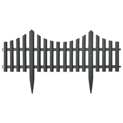 Borduri Gazon Antracit - 10m - Rezistente la UV