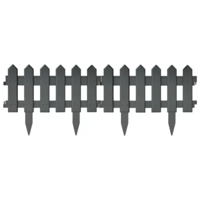 Borduri Gazon Antracit PP | 10m | Rezistent UV