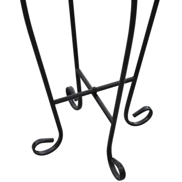 Masă Laterală Mozaic Verde pentru Grădină și Balcon