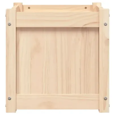 Jardinieră Grădină Lemn Masiv Pin - 40x40x40 cm