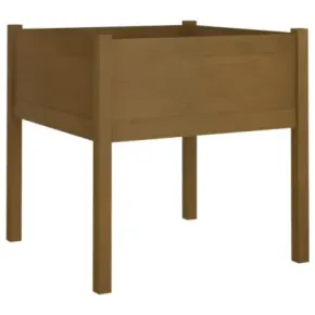 Jardinieră Grădină Lemn Masiv Pin - 70x70x70 cm