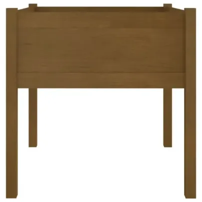 Jardinieră Grădină Lemn Masiv Pin - 70x70x70 cm