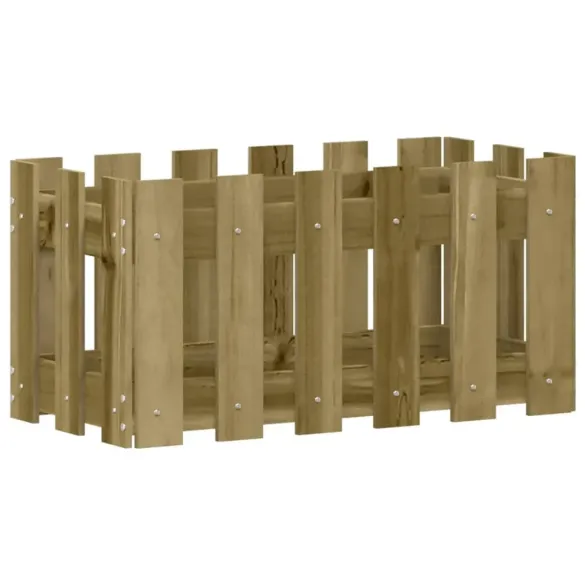 Jardinieră Grădină Lemn Pin Impregnat - Livrare Gratuită