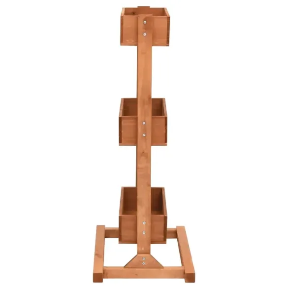 Jardinieră Lemn Brad 52x30x78 cm | Livrare Gratuită