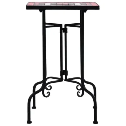 Masă Laterală Mozaic Ceramică Exterior | Livrare Gratuită