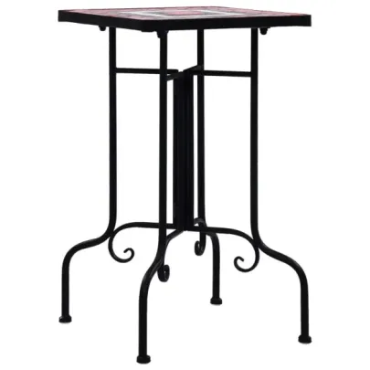 Masă Laterală Mozaic Ceramică Exterior | Livrare Gratuită