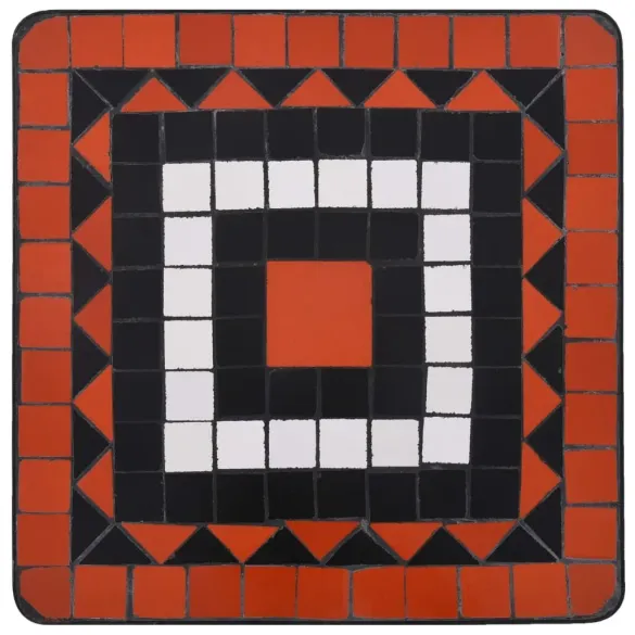 Masă Laterală Mozaic Ceramică Exterior | Livrare Gratuită