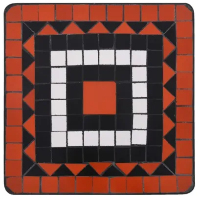 Masă Laterală Mozaic Ceramică Exterior | Livrare Gratuită