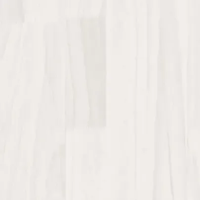 Jardiniere Grădină Lemn Masiv Pin - 2 bucăți - Alb