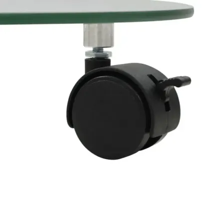 Suporturi cu Role pentru Plante 28 cm - Sticlă Securizată