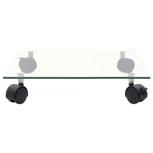 Suporturi cu Role pentru Plante - 4 buc, Sticlă Securizată