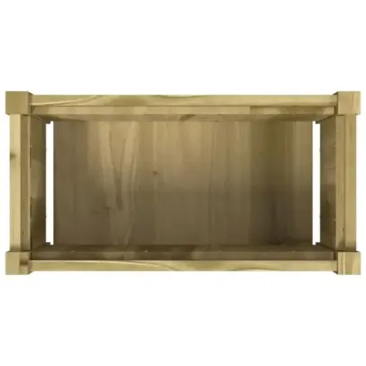 Jardinieră Grădină Lemn Pin Impregnat - 60x31x31 cm