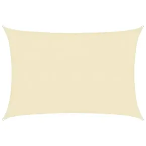 Pânză Parasolar Crem 3x5m - Protecție UV | Livrare Gratuită