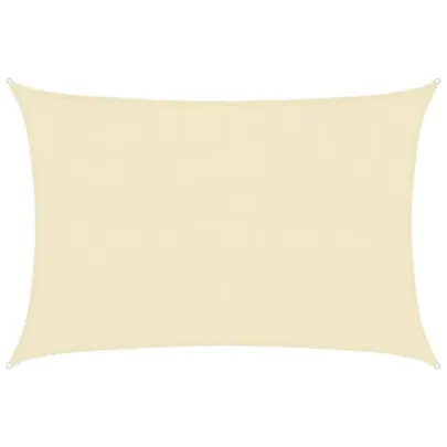 Pânză Parasolar Crem 3x5m - Protecție UV | Livrare Gratuită