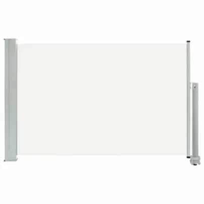Copertină Laterală Retractabilă Terasă - Crem 60x300 cm