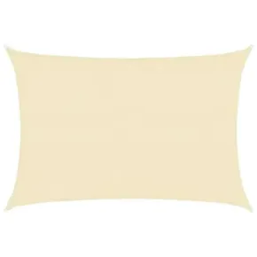 Pânză Parasolar Crem HDPE 3,5x4,5 m - Protecție UV