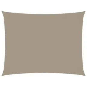 Parasolar Gri Taupe 3x4m - Oxford cu Protectie UV | Livrare Gratuita