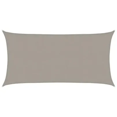 Pânză Parasolar 3x6 m Gri HDPE - Protecție UV 90%