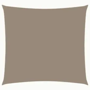 Pânză Parasolar 4x4m Gri Taupe - Oxford cu PU