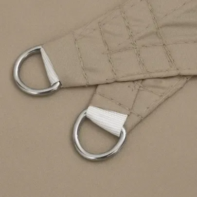 Pânză Parasolar 4x4m Gri Taupe - Oxford cu PU