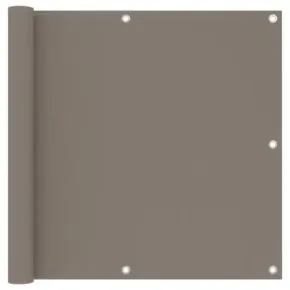 Paravan Balcon Impermeabil 90x600 cm - Oxford Gri Taupe