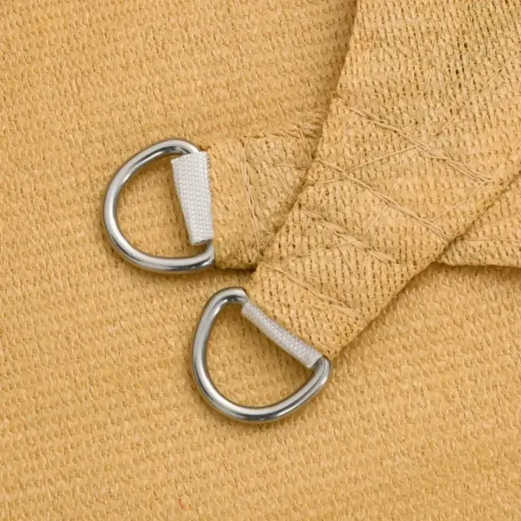 Pânză Parasolar Nisipiu 3x5 m HDPE - Protecție UV