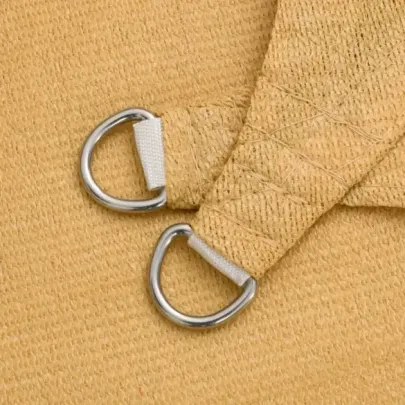 Pânză Parasolar Nisipiu 3x5 m HDPE - Protecție UV