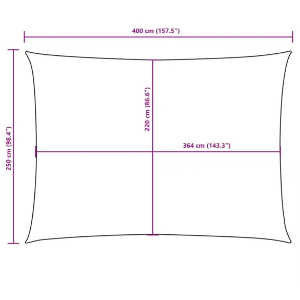 Parasolar Antracit 2,5x4m - Oxford, Protectie UV, Livrare Gratuita Parasolar Antracit 2,5x4m - Oxford, Protectie UV, Livrare Gratuita