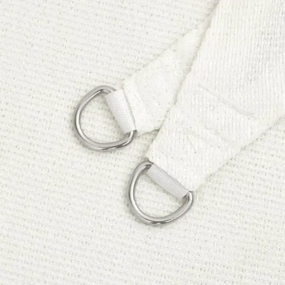 Pânză Parasolar Alb 4x4m HDPE - Protecție UV | Livrare Gratuită