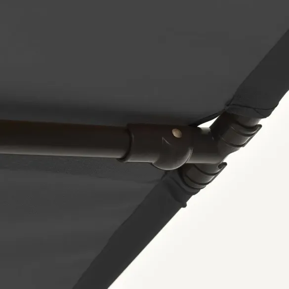 Umbrelă de soare rotativă grădină - aluminiu, antracit