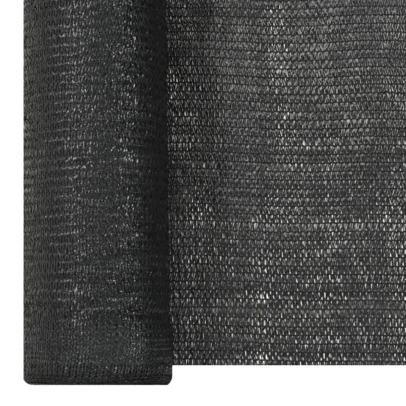 Plasă protecție intimitate negru HDPE 150g/m² - 1x50m Plasă protecție intimitate negru HDPE 150g/m² - 1x50m