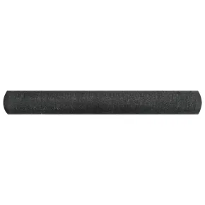 Plasă protecție intimitate negru HDPE 1x25m - Livrare gratuită 2