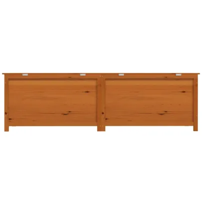 Cutie depozitare perne lemn masiv brad 200x50x56 cm