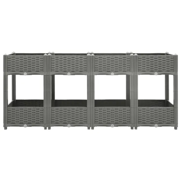 Strat Înălțat din Polipropilenă - 160x40x71 cm